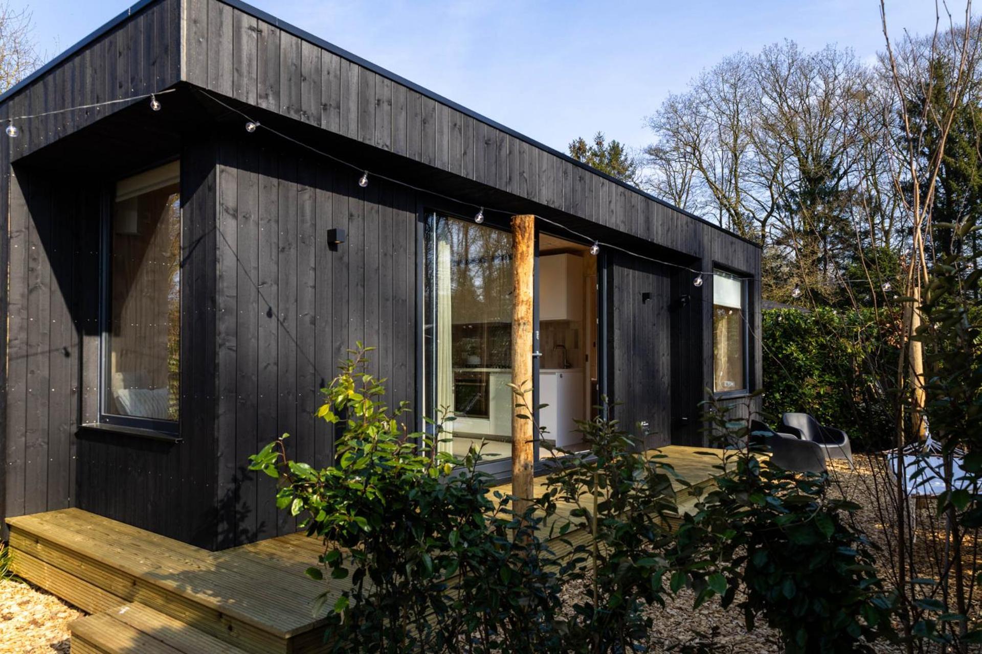 Knus Gezinsverblijf In Cosi Tiny House Op De Veluwe Epe Exterior foto