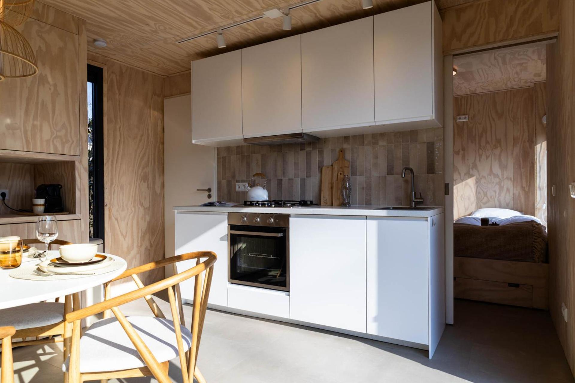 Knus Gezinsverblijf In Cosi Tiny House Op De Veluwe Epe Exterior foto