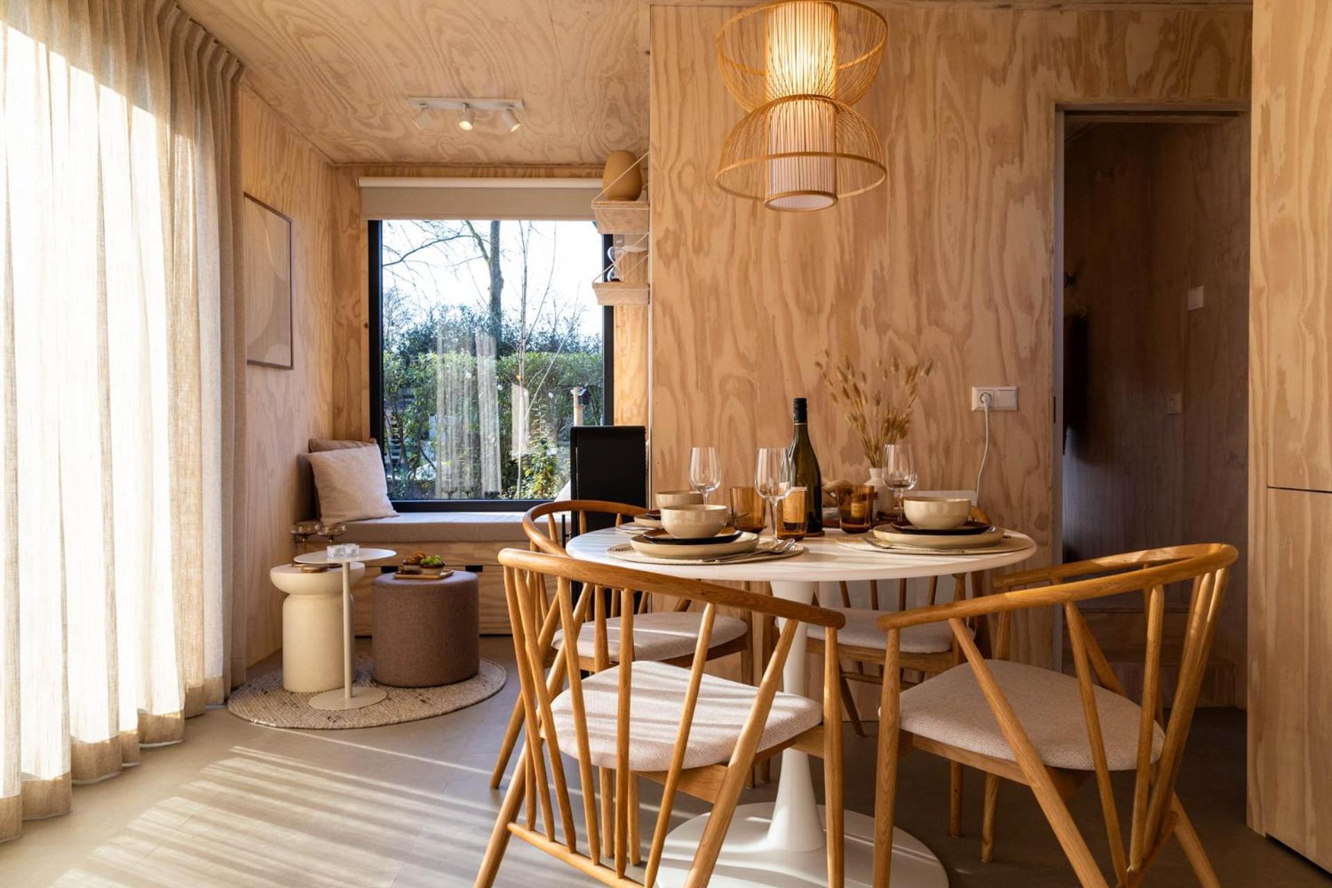 Knus Gezinsverblijf In Cosi Tiny House Op De Veluwe Epe Exterior foto