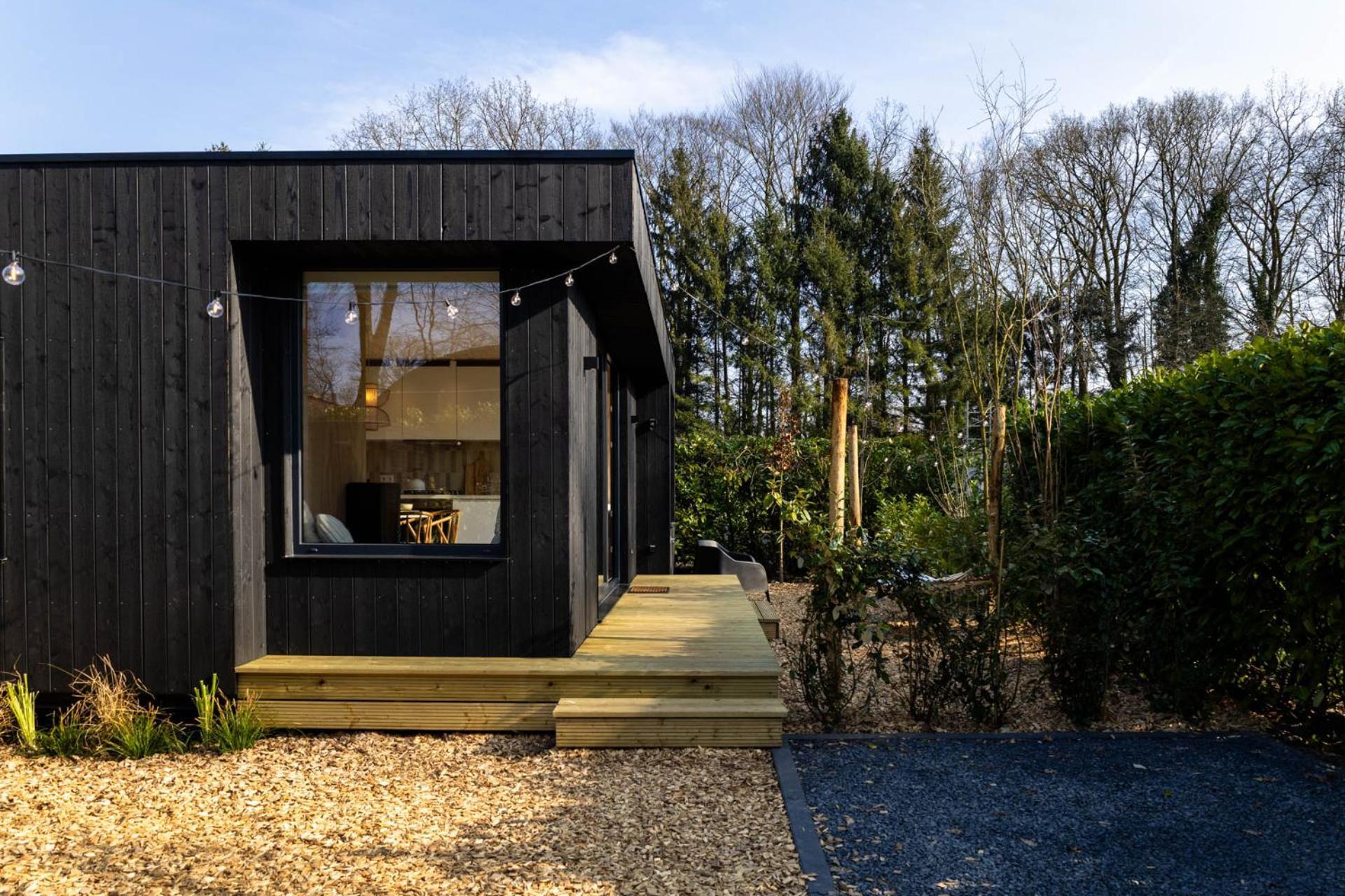 Knus Gezinsverblijf In Cosi Tiny House Op De Veluwe Epe Exterior foto