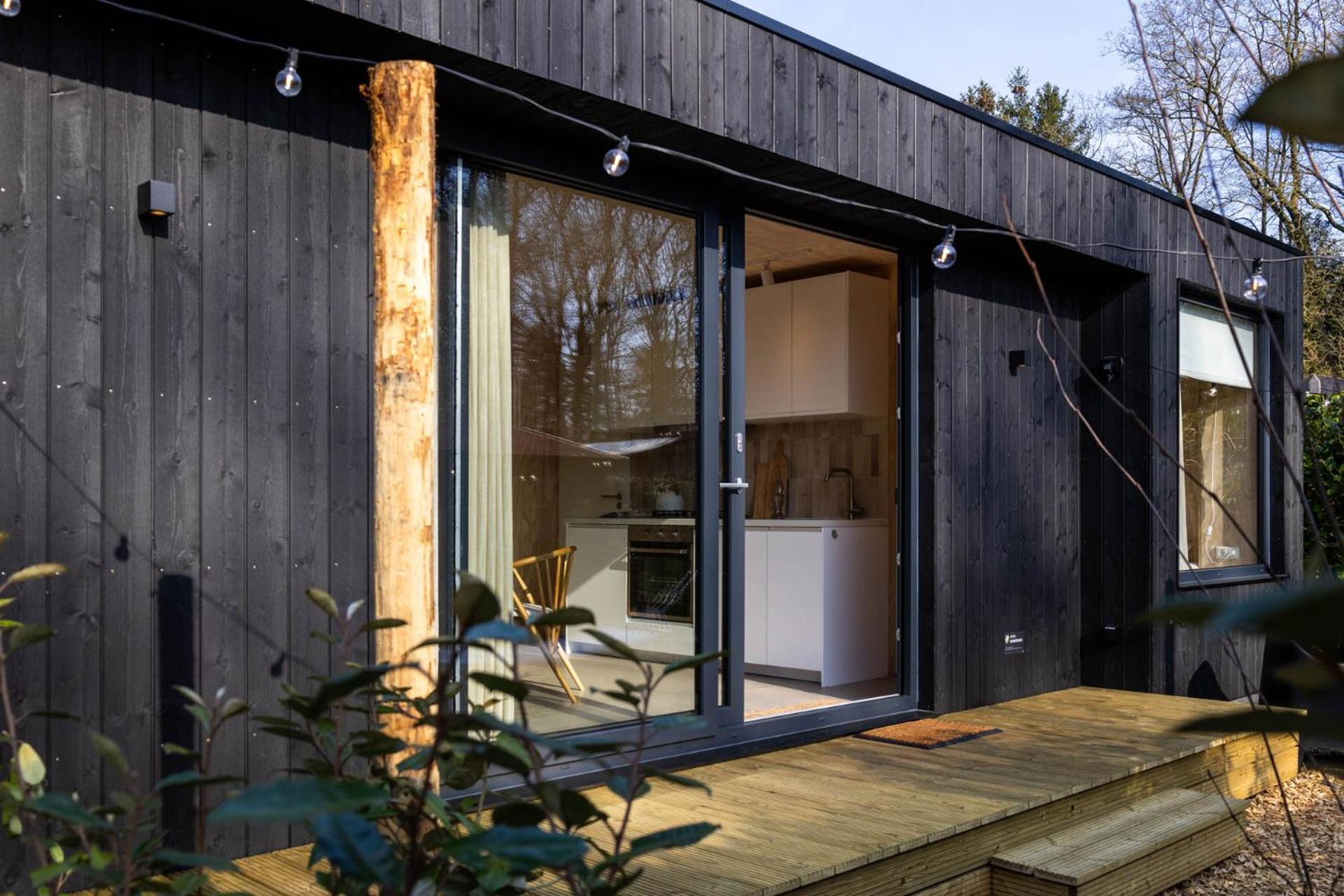 Knus Gezinsverblijf In Cosi Tiny House Op De Veluwe Epe Exterior foto