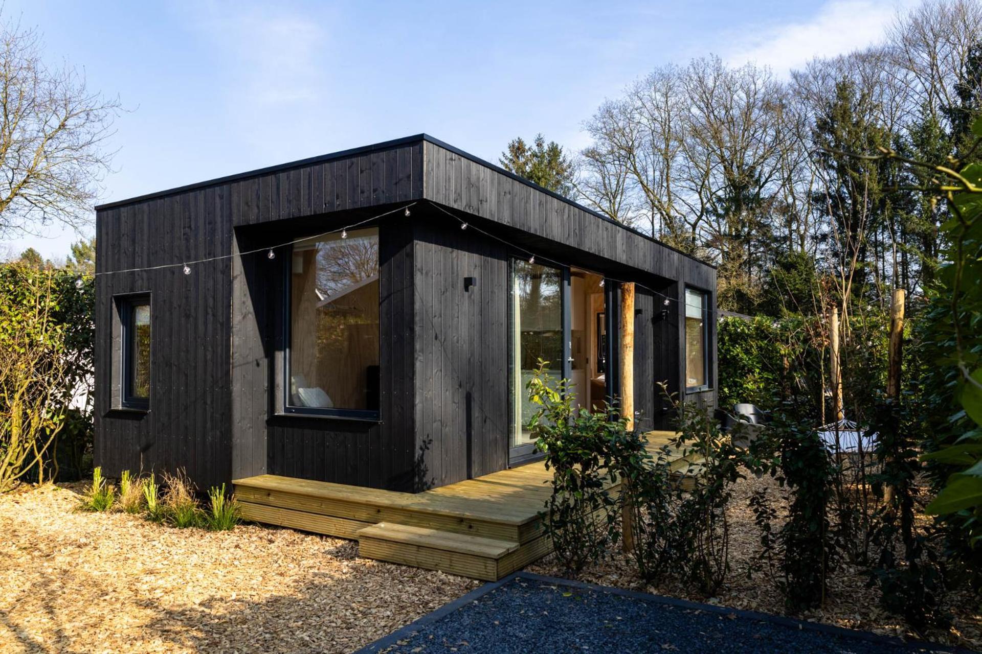 Knus Gezinsverblijf In Cosi Tiny House Op De Veluwe Epe Exterior foto