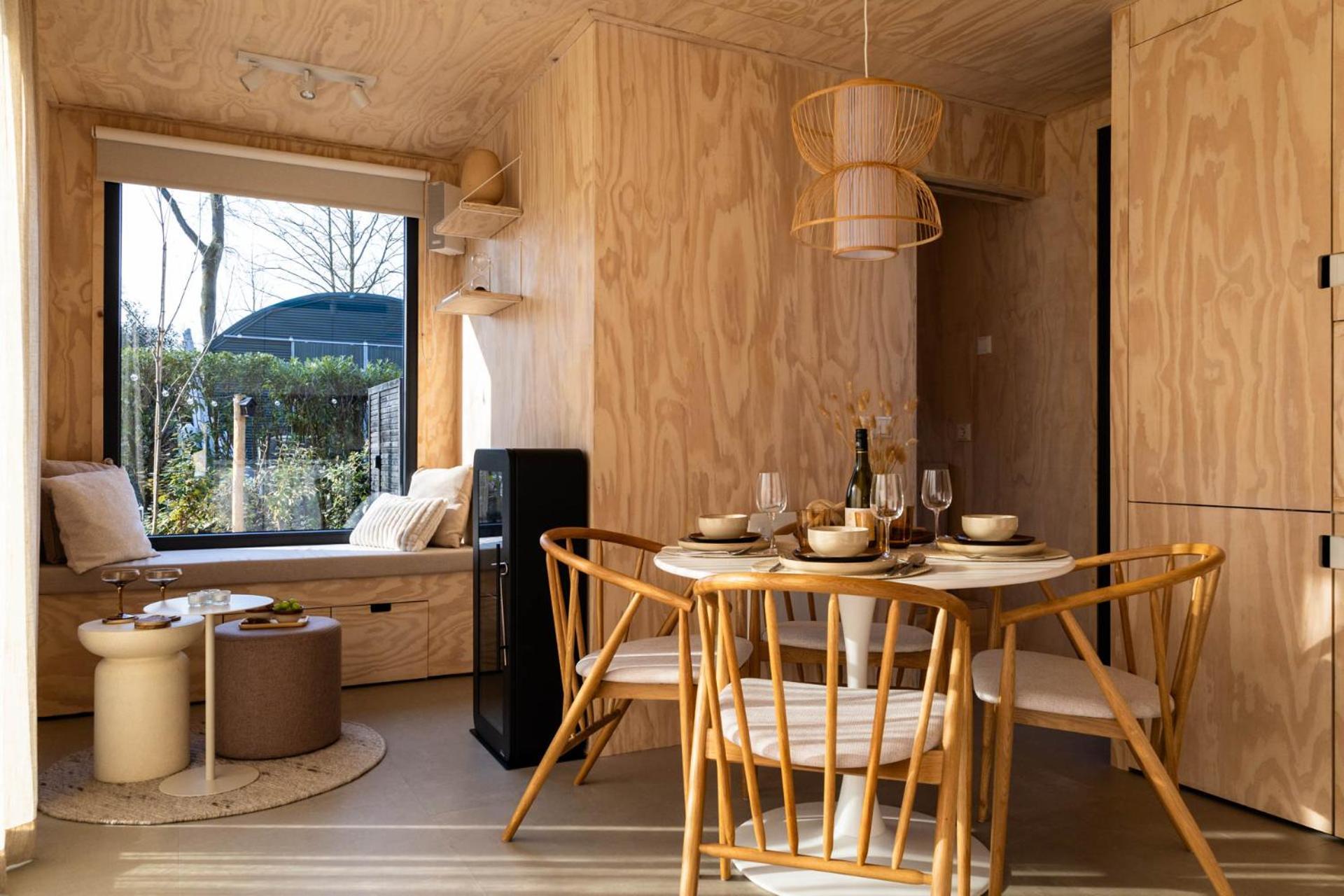 Knus Gezinsverblijf In Cosi Tiny House Op De Veluwe Epe Exterior foto