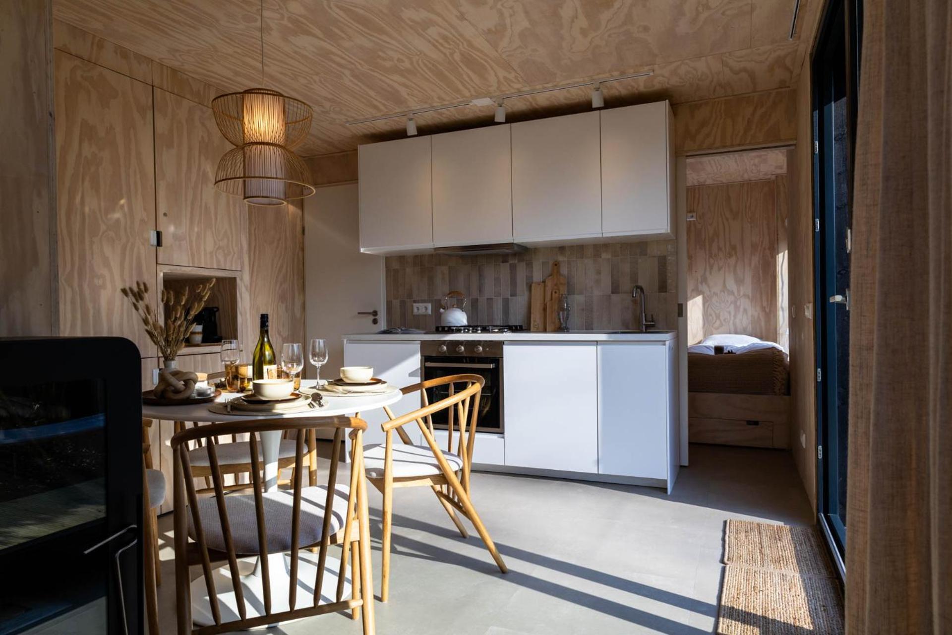 Knus Gezinsverblijf In Cosi Tiny House Op De Veluwe Epe Exterior foto