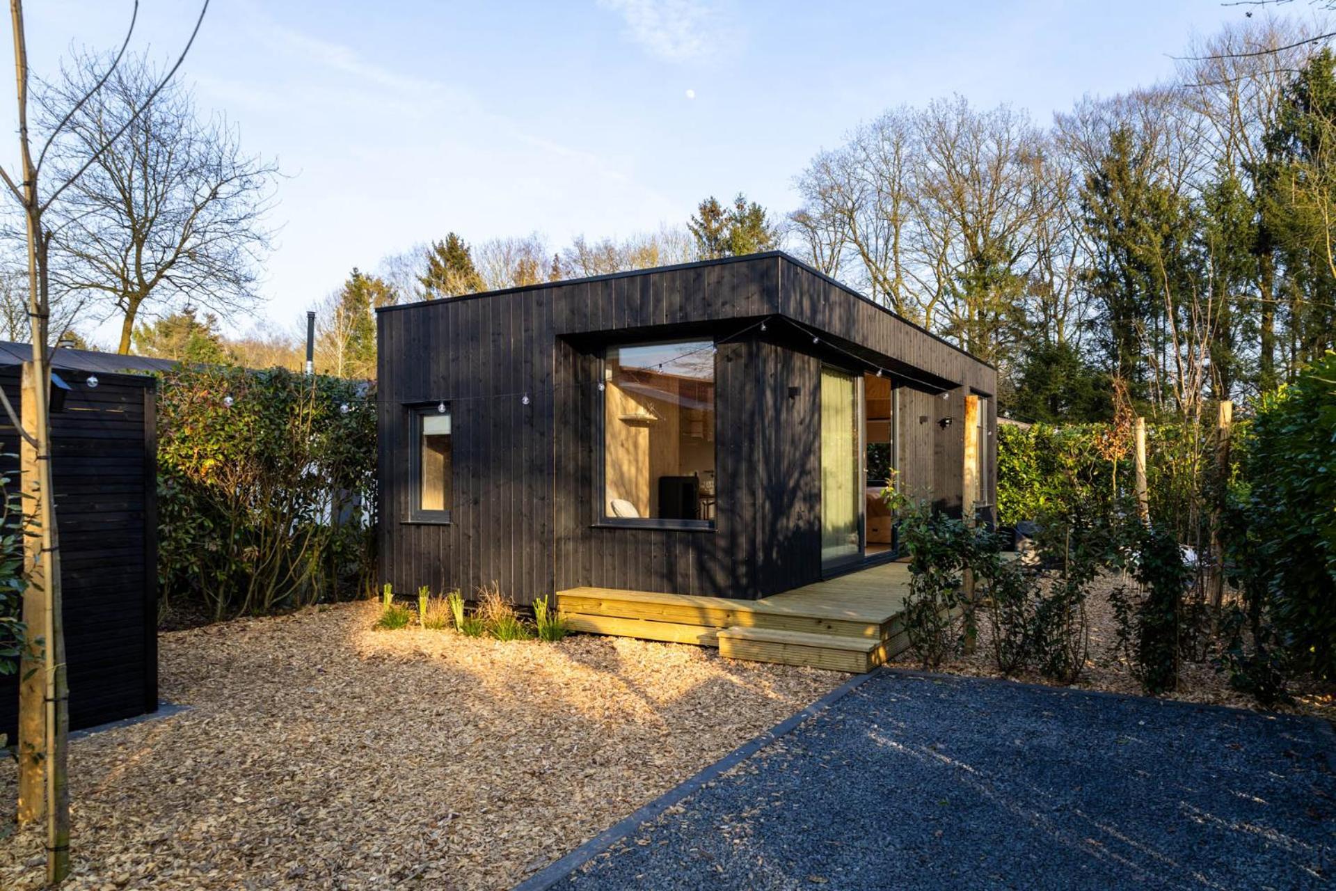 Knus Gezinsverblijf In Cosi Tiny House Op De Veluwe Epe Exterior foto